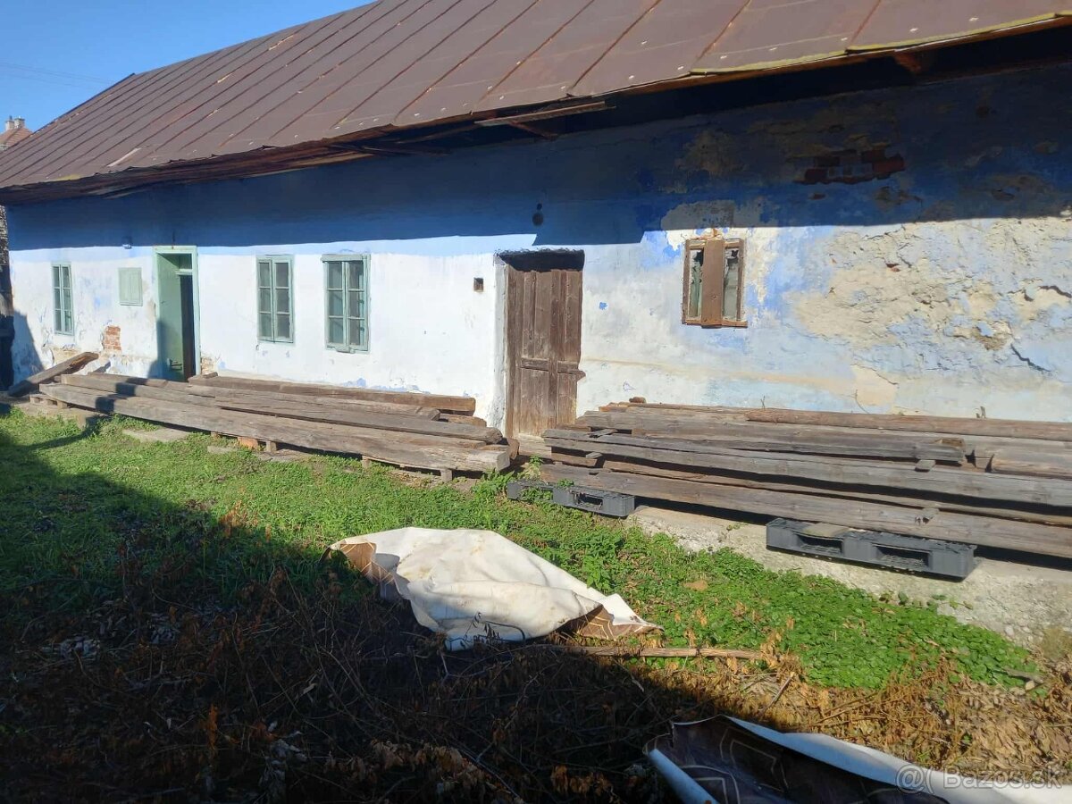 Staré ručne tesané krokvy - 4