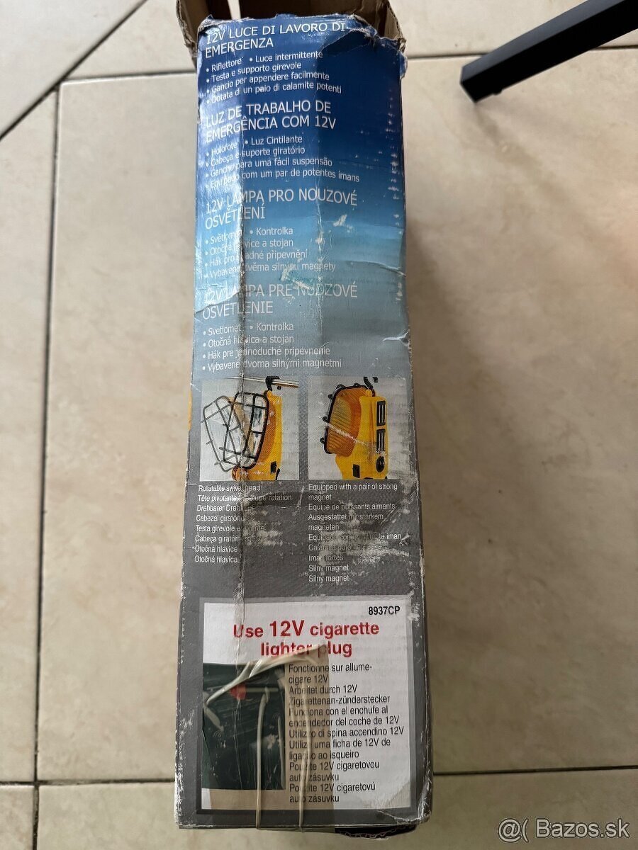 Carrefour 12 V Lampa pre núdzové osvetlenie 8937CP auta - 4