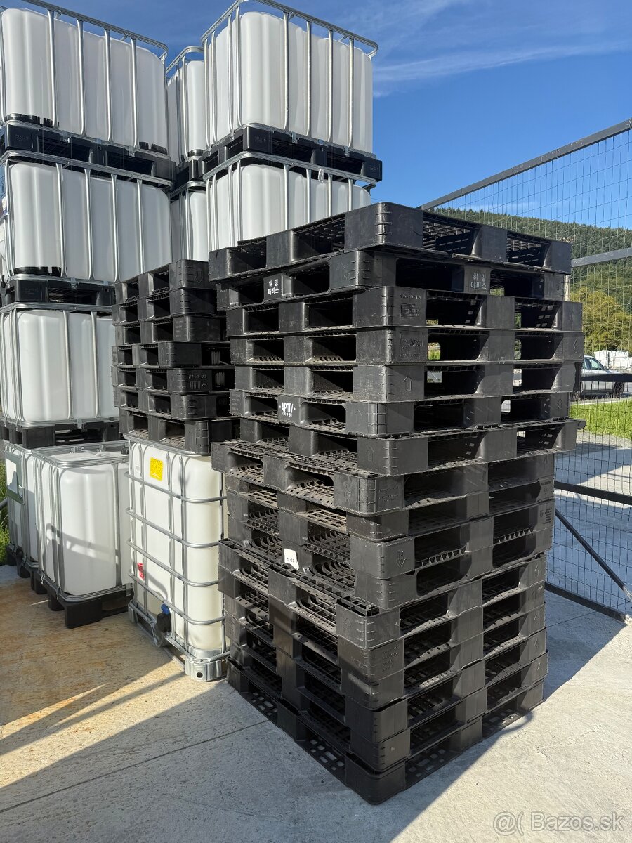 Plastové palety 110x120x12 - 4