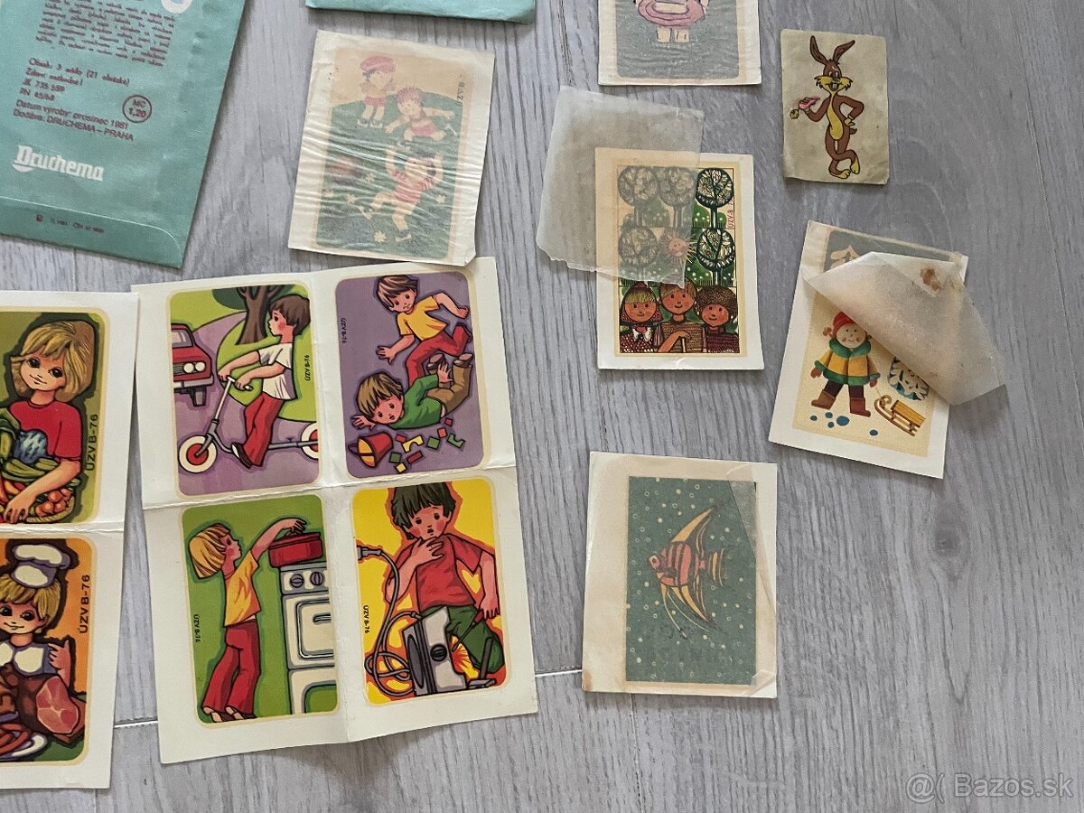 Socialistické vodolepky - nálepky - 4