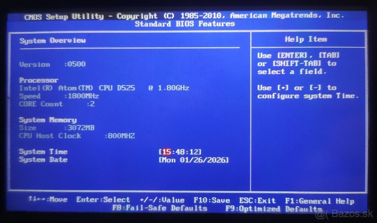 Pegatron IPXPV-D3 Intel Atom D525 + 3GB DDR3 - 4