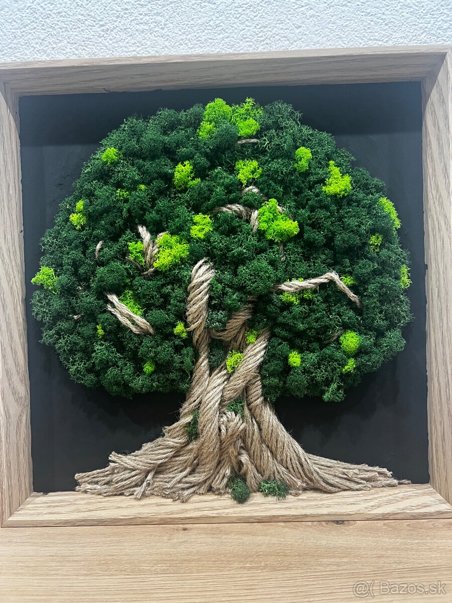 Machový obraz “Strom života” - 4