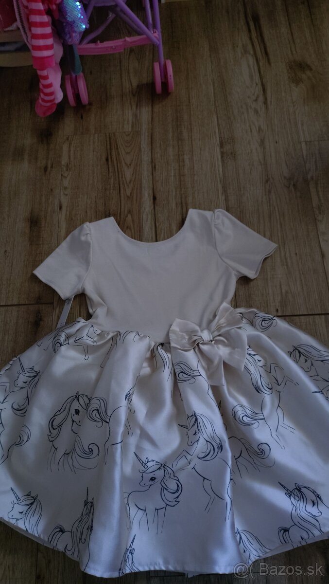 Dievčenské šaty H&M č. 134/140 - 4