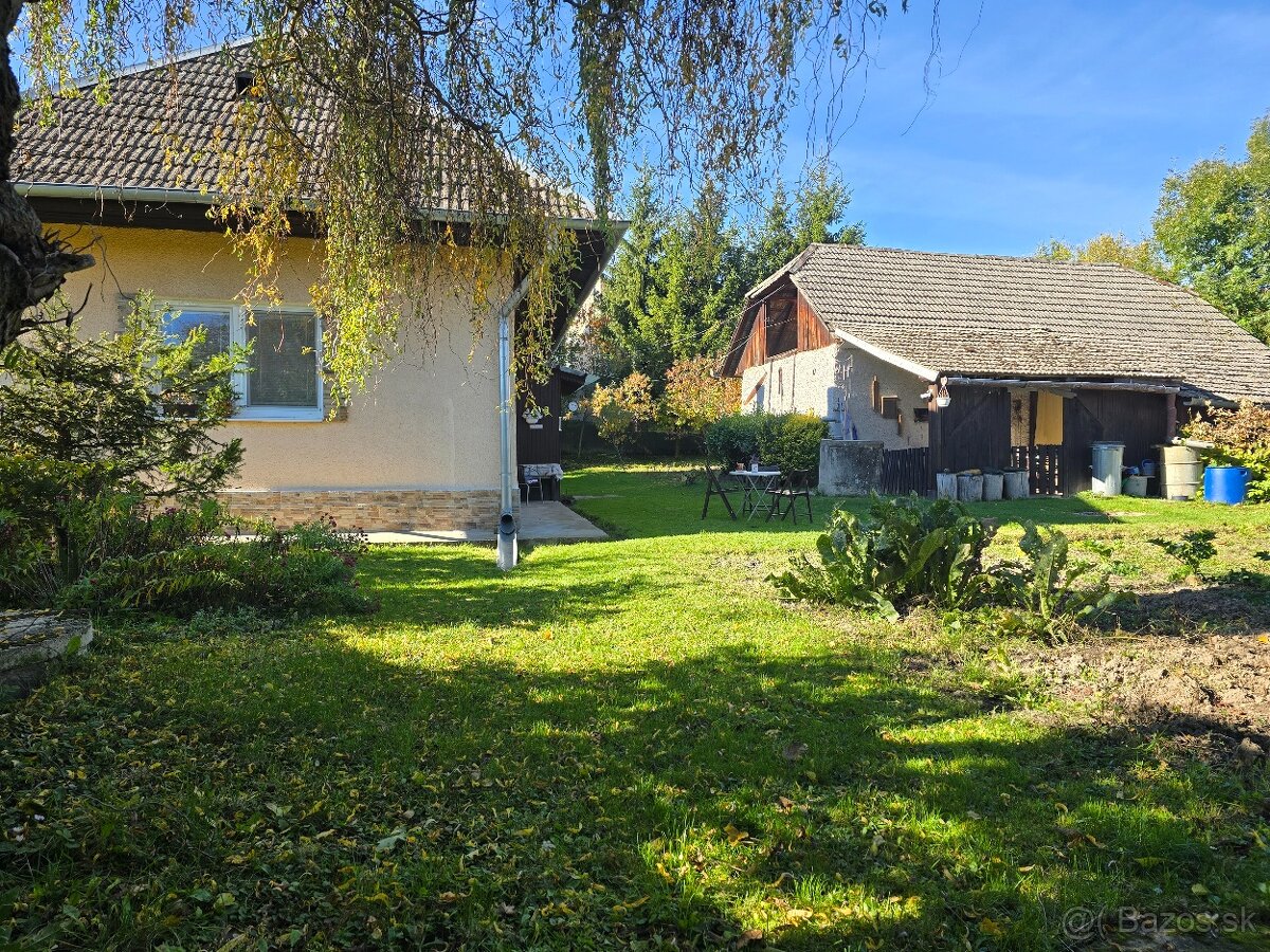 Útulná chalupa s hosp. budovou a záhradou 834 m² Podkylava - 4