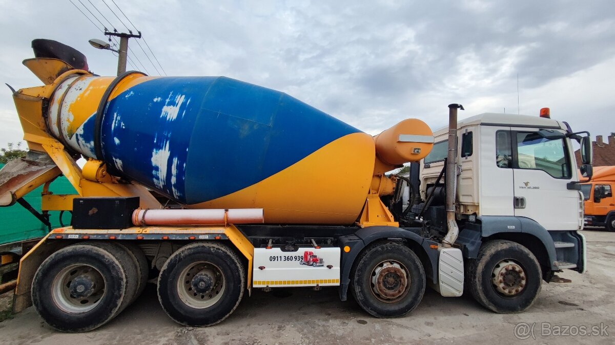 domiešavač MAN, 8 m3 - 4