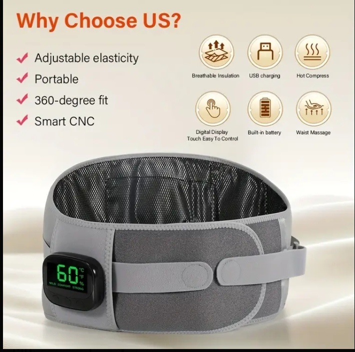 Elektrický, masážny a vyhrievací pás - 4