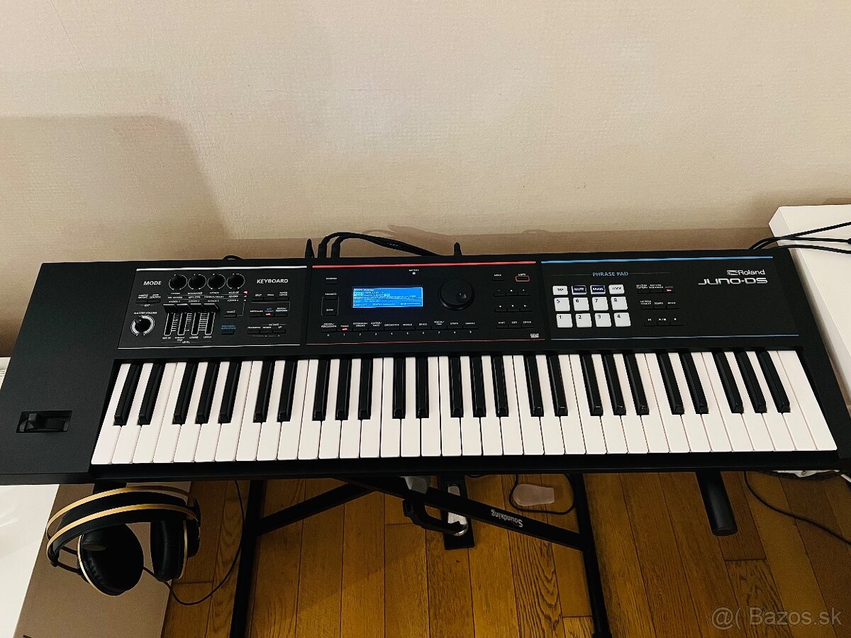🎹 Predám PROFI Roland JUNO-DS 61 | TOP stav + KÁBLE V CENE - 4