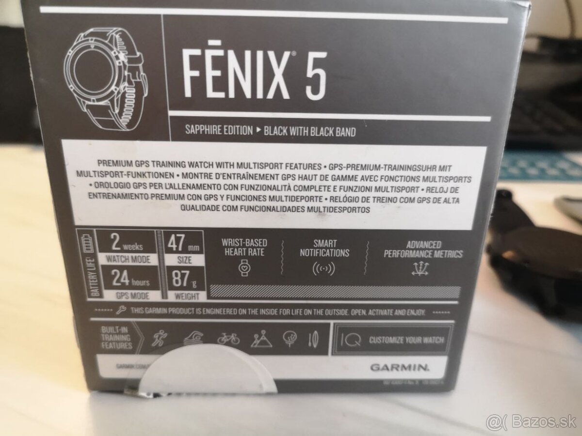 Garmin Fenix 5 Sapphire Edition - 4