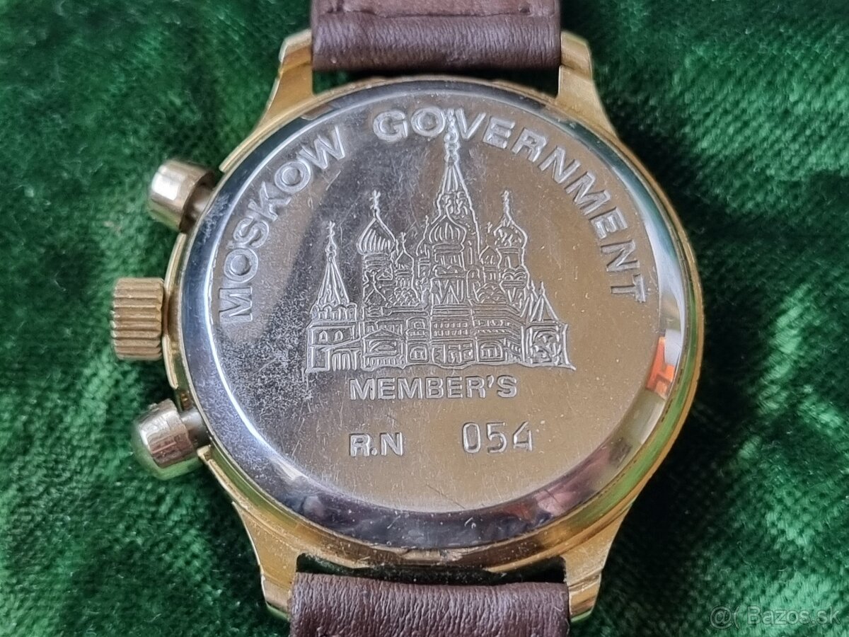 Náramkový chronograf,senátor. - 4