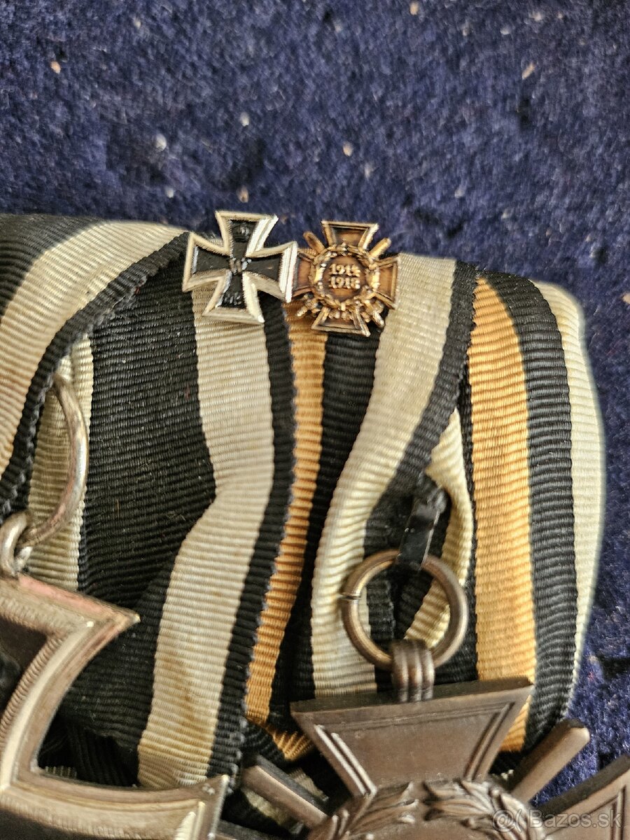 Spona WW1 Memecko + miniatùry - 4