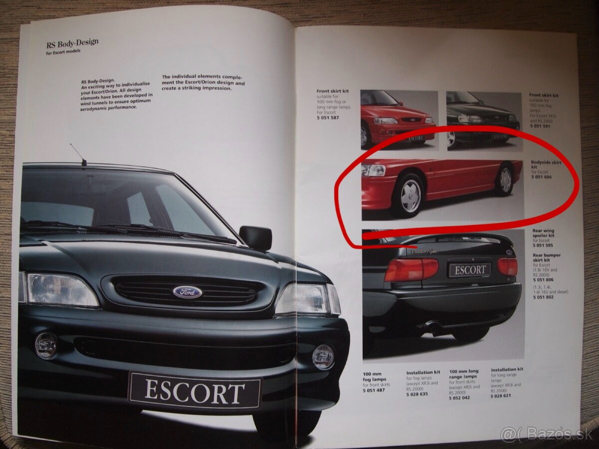 Ford Escort MK5 RS prahy - 4