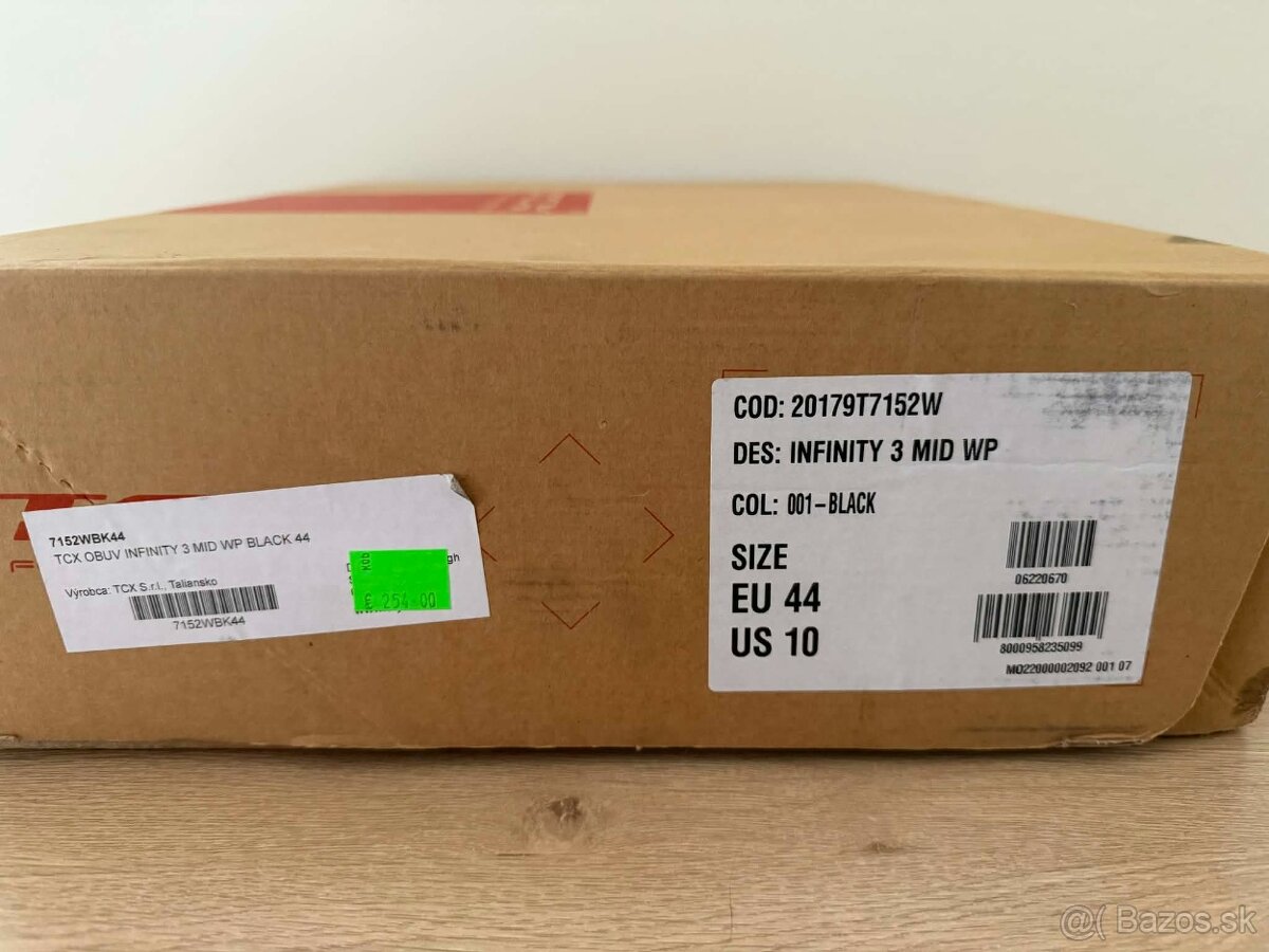 Pánske TCX Infinity 3 veľ 44 - 4