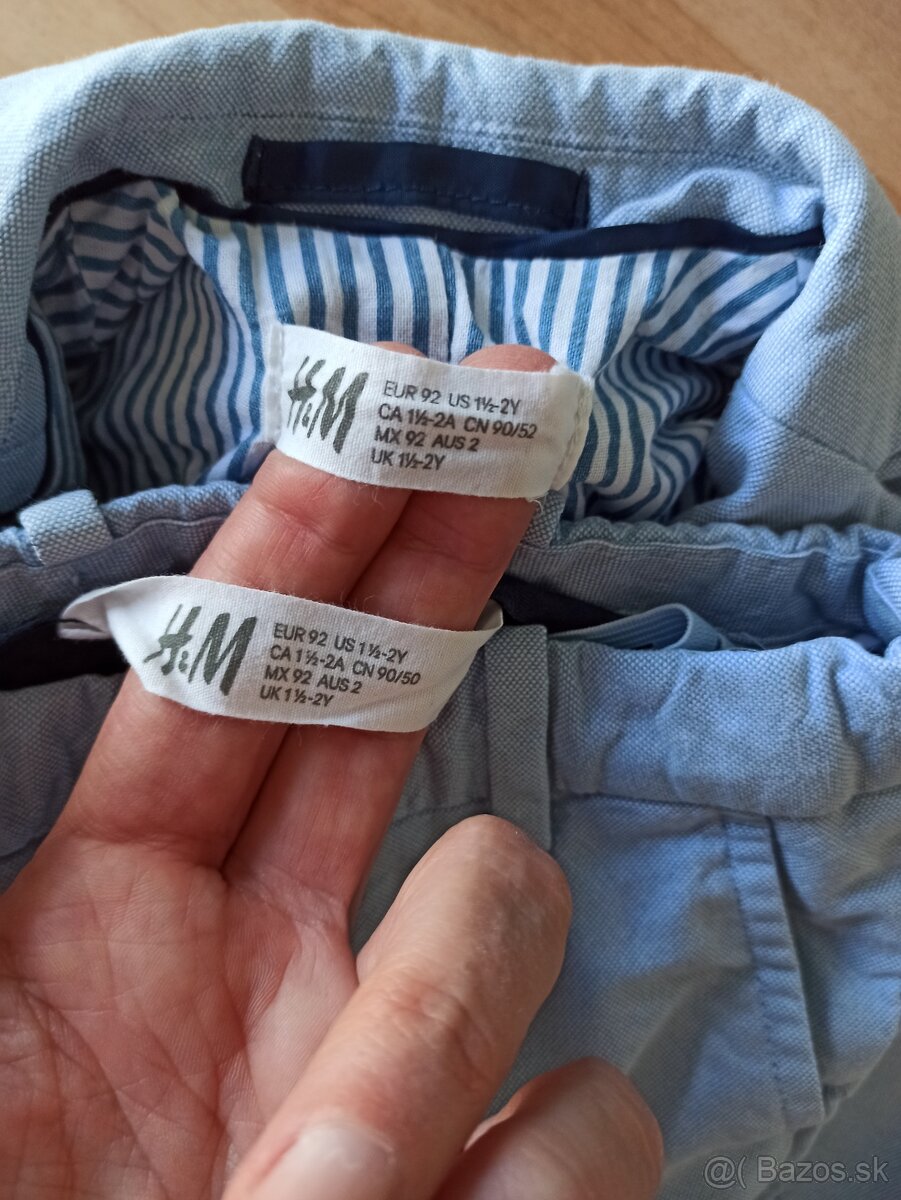 Oblek H&M 92 - 4