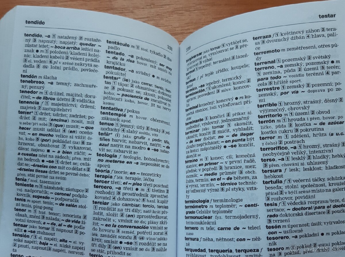 Taliansky a spanielsky slovnik - 4