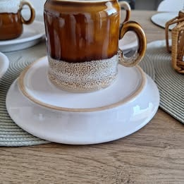 Keramické šálky, taniere Czechoslovakia - 4