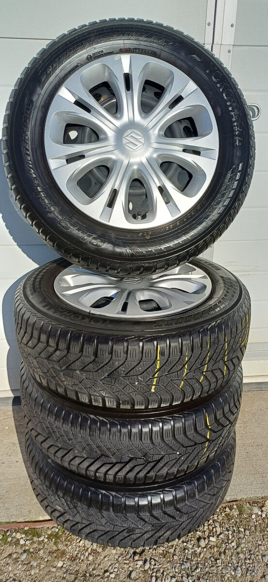 Predám ZIMNÚ SADU SUZUKI 5x114,3 ET50 215/60 r16 - 4