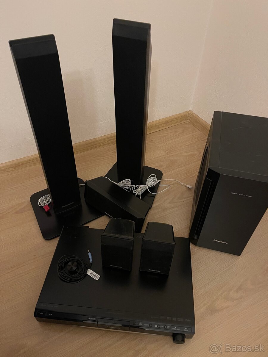 Predám domáce kino Panasonic SA-PT560 - 4