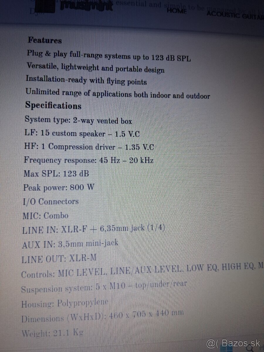 Predam aktivny PA sistem - 4