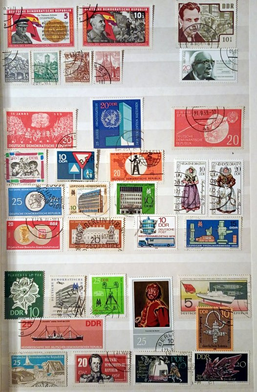 Predám poštové známky DDR - 4