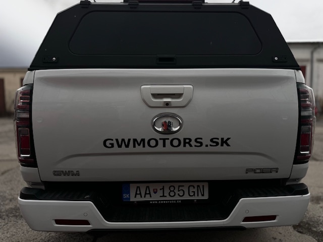 ROBUSTNÉ SUV GWM POER 2.0, 140kW, 8AT, LPG, 8/2021, 30000KM