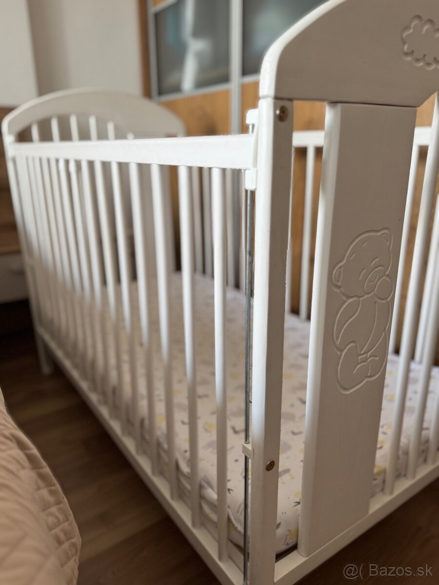 Detská postielka so stahovacim bokom - 4