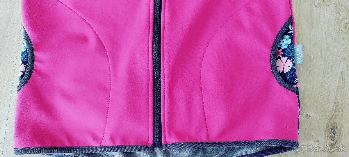 Unuo detská softshellová bunda s fleecom - 4