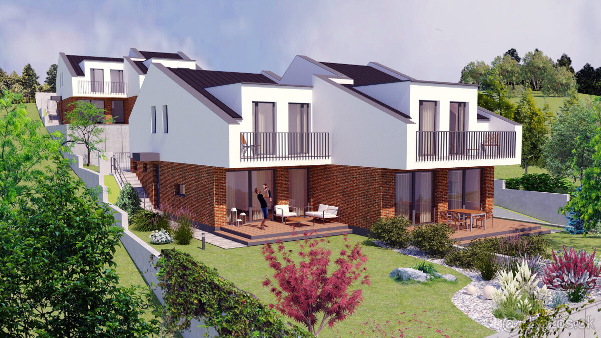 LUXUSNÁ VILA-DOM KOLIBA - výhľad na HRAD A SLAVÍN, PRI LESE - 4