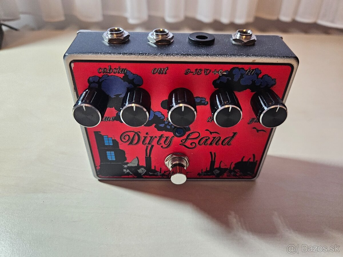 Gitarový pedál - preamp distortion Gerhat Dirty Land - 4