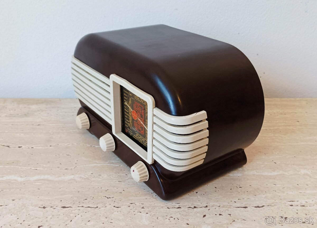 Starožitné rádio Tesla Talisman 307U, excelentní stav - 4