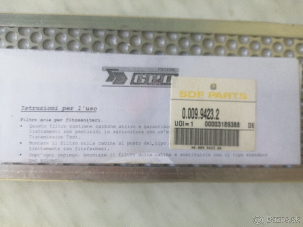 SDF kabínový filter. - 4