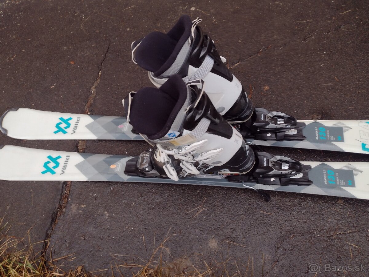 lyže 130cm, - 4