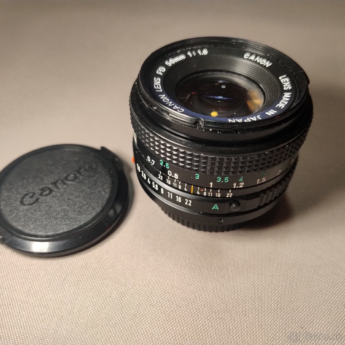 Canon FD 50mm 1.8 - Perfektný stav - 4