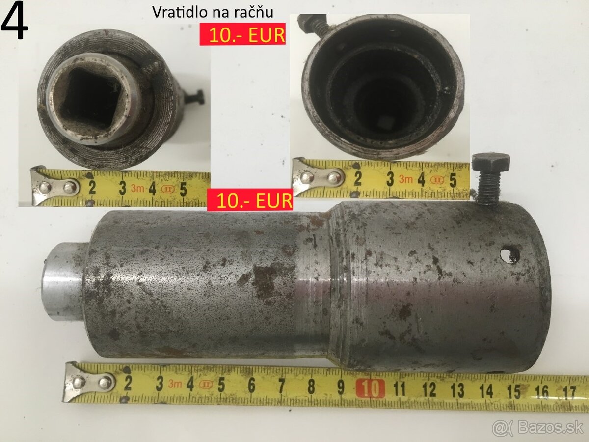 Závitníky a vratidlá NAREX Czechoslovakia - 4