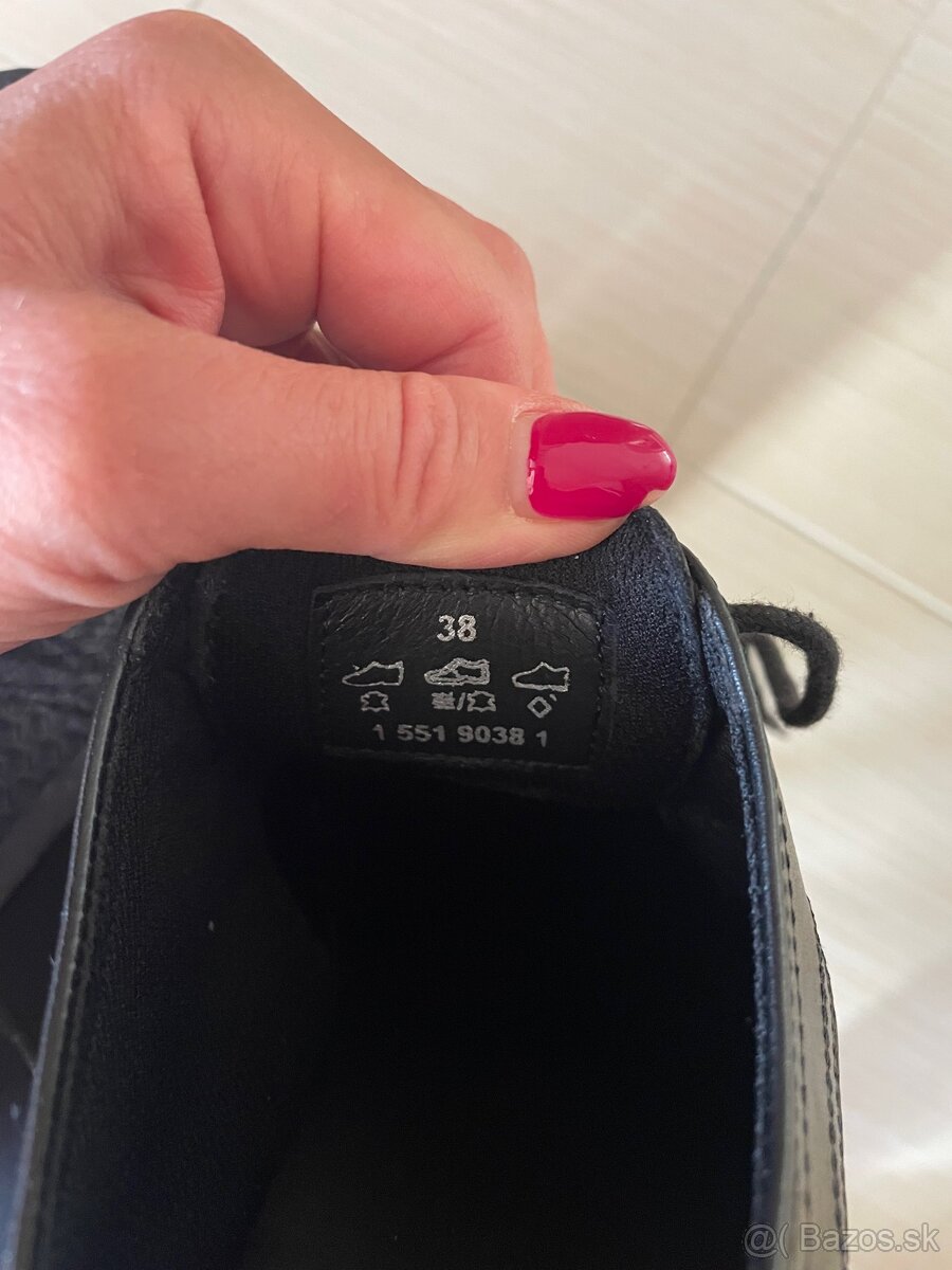 kožené topánky č.38 - 4