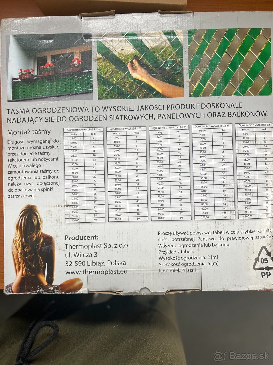 THERMOPLAST plotová páska na plot 47,5 mm x 50 m - 4