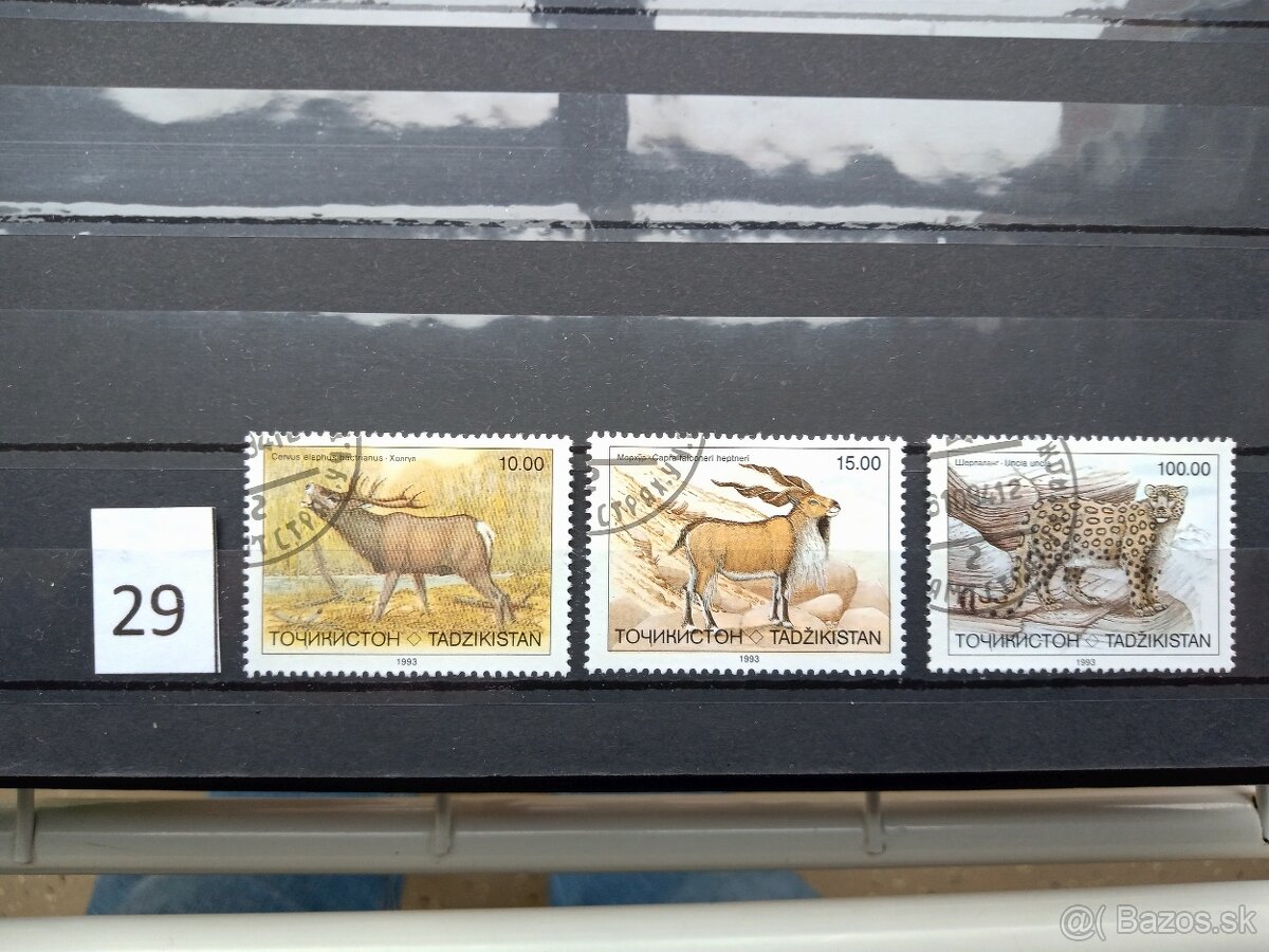 Poštové známky č.438 - ÁZIA - 20 ks sérií - 4