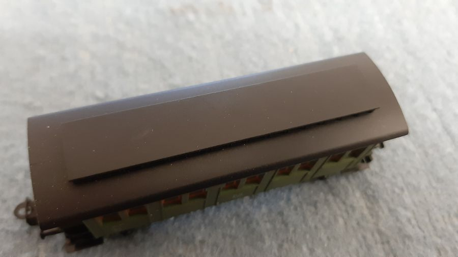 Vláčiky - osobný vozeň Zeuke TT - 4