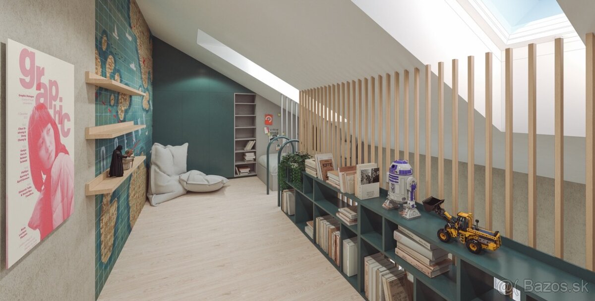 4-izbový loftový byt v projekte Smaragd Bernolákovo - 4