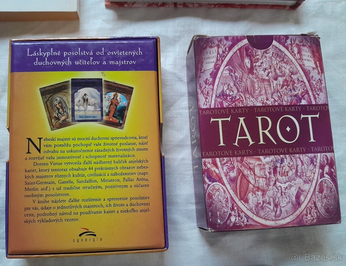 Ezoterika,taroty,I-ťing,tarotové karty. - 4