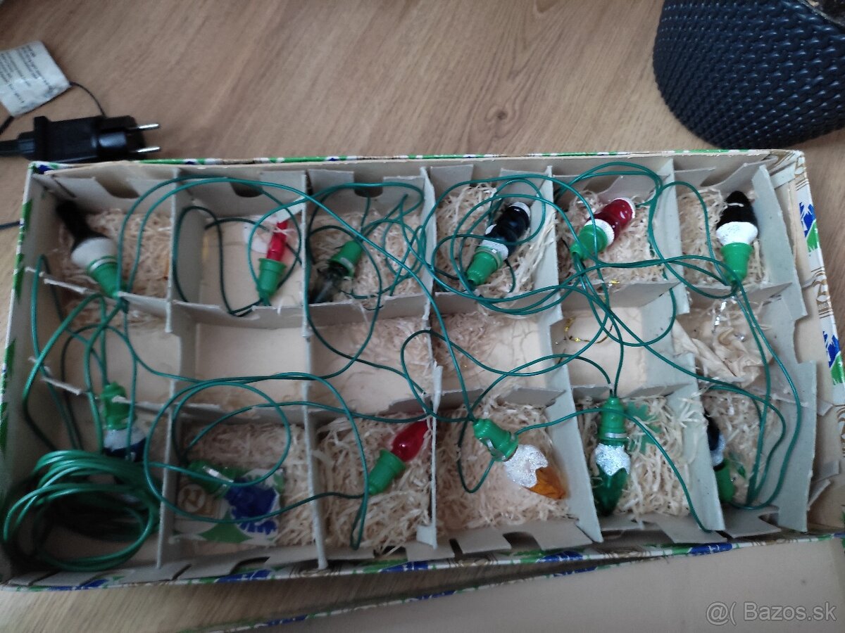 Retro vianočné svetielka - 4