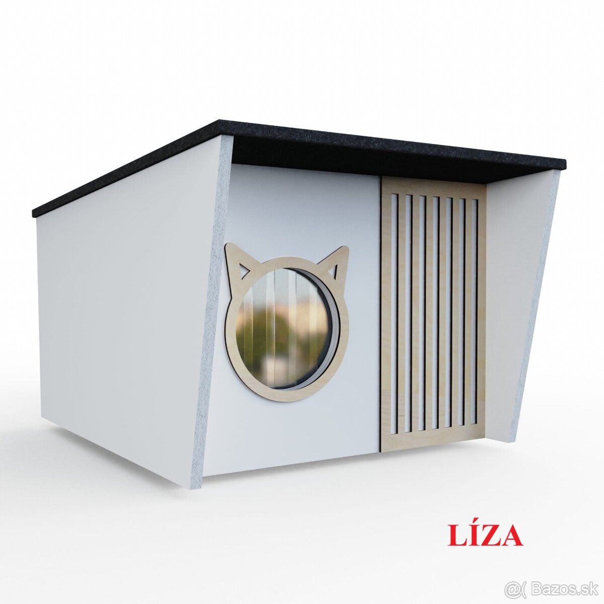 domček pre mačky, mačacia búda - 4