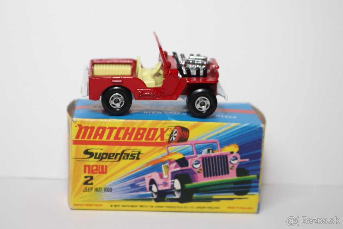 Matchbox SF Jeep Hot Rod - 4