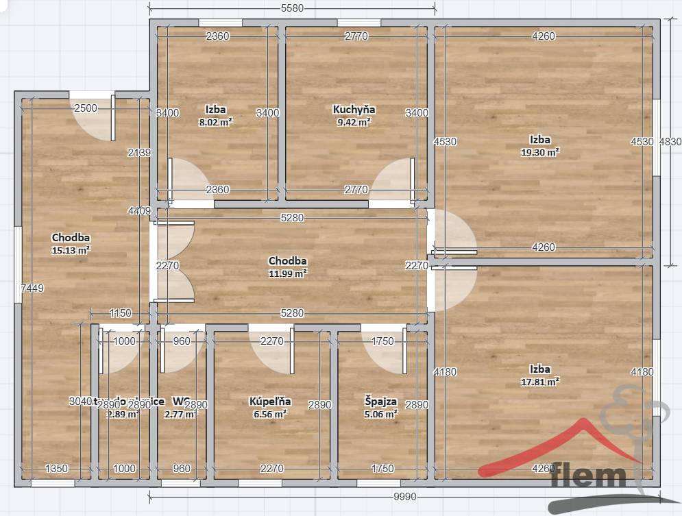 5-izbový dom na predaj, Mojzesovo, pozemok 800 m2 - 4