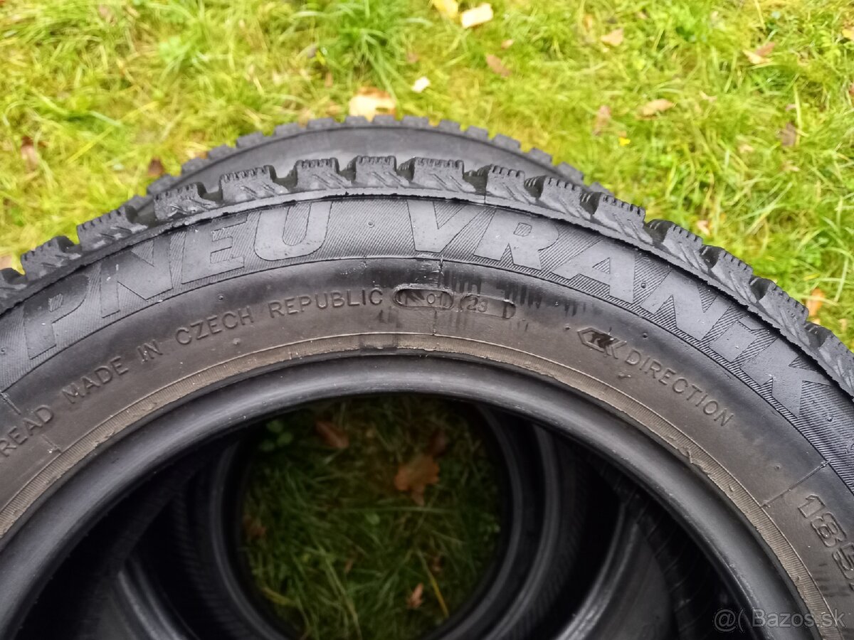 4 ks zimné pneu Vranik Everest 185/65r15 - 4
