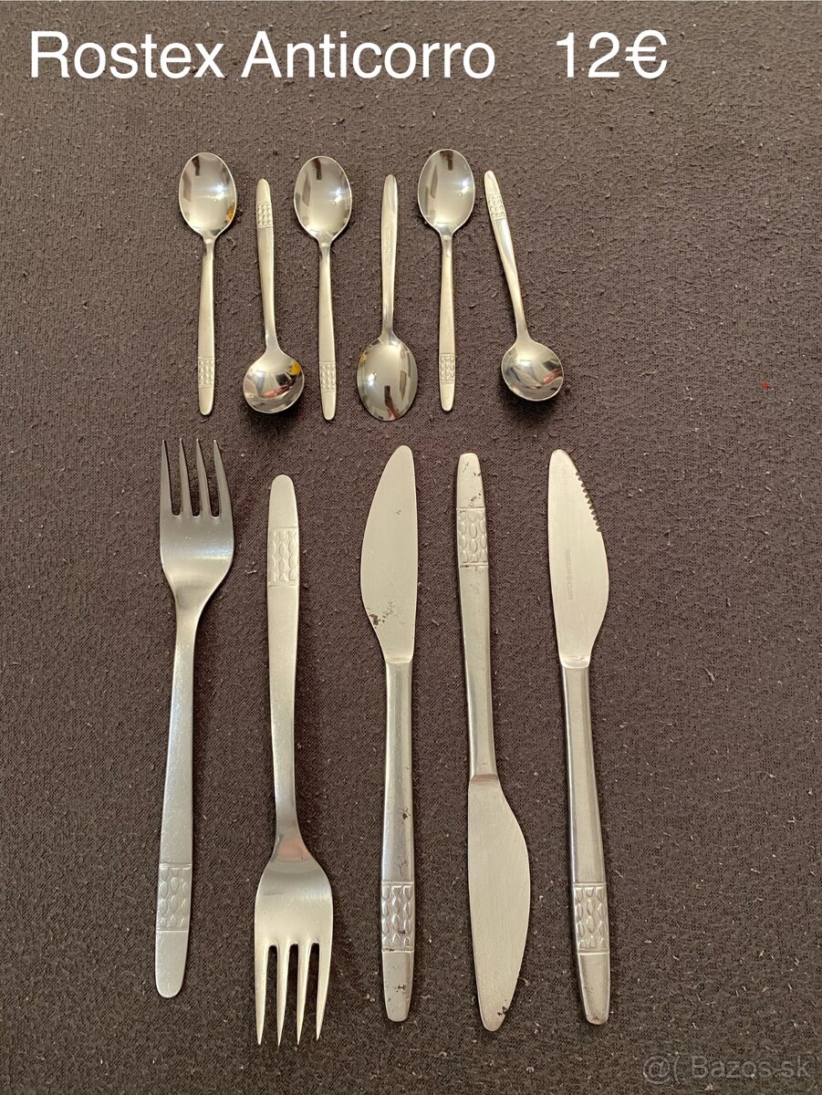 Príbory Toner, Rostex, Sandrik - kusovky - 4