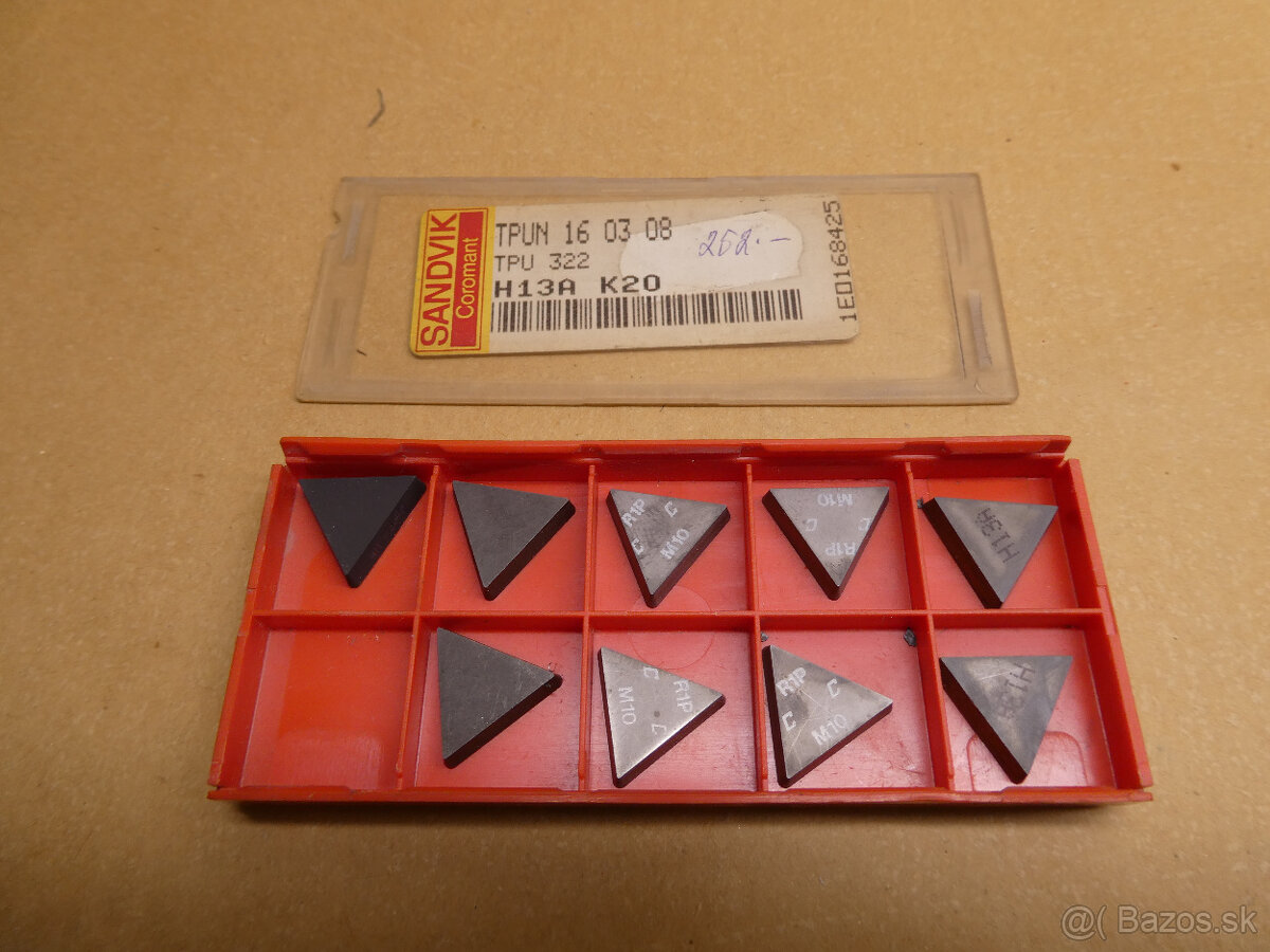 Predám nôž Iscar CTFPR a CTGPR a doštičky - 4