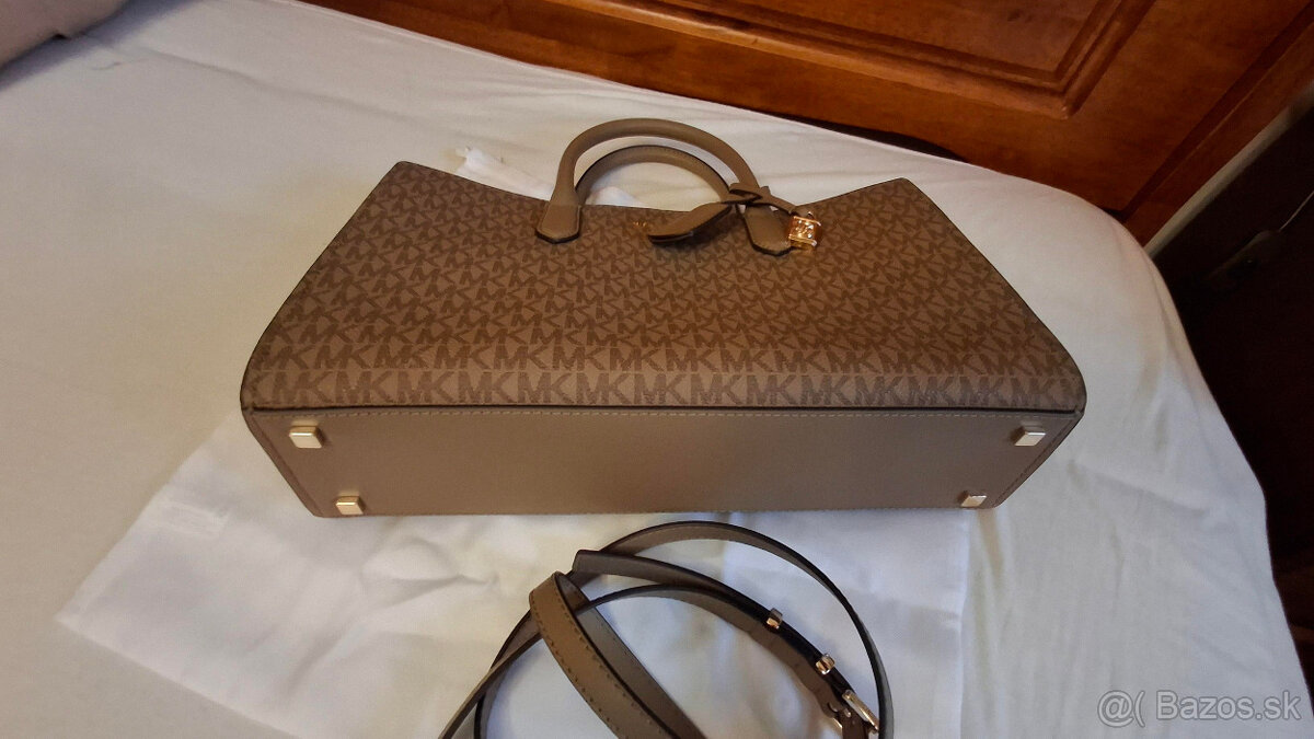 béžová kabelka michael kors - nová - 4