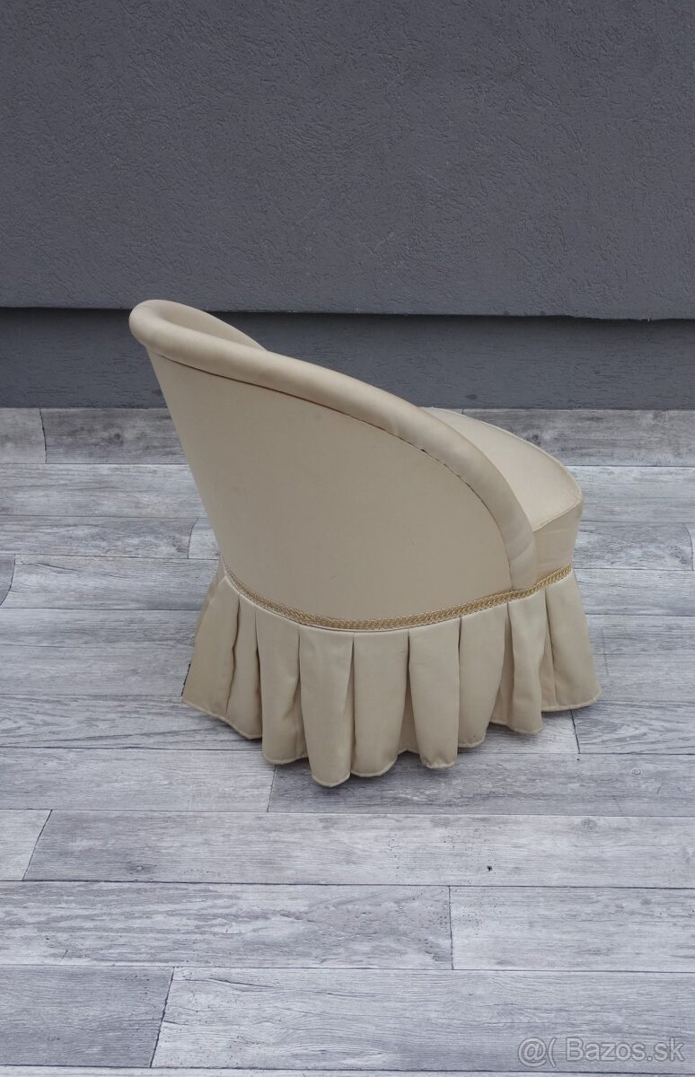 Kreslo koktailové vintage. - 4