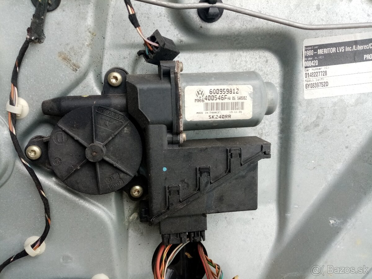 Spúšťač okna Škoda Fabia 1 - 4