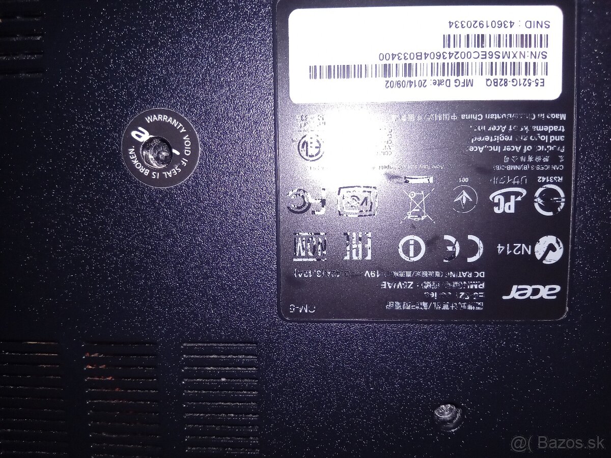 Acer Aspire E15 plasty a LCD DIELY - 4